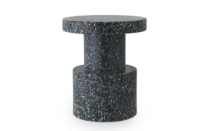 Príručný stolík/stolička Bit Stool Black Multi – čierny