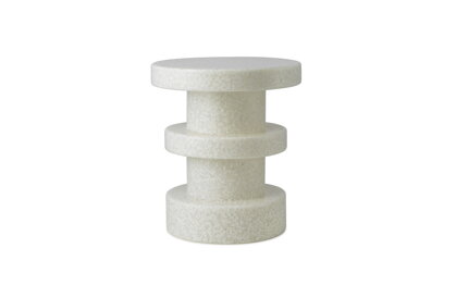 Príručný stolík/stolička Bit Stool Stack – biely