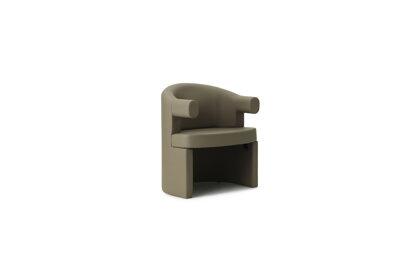 Stolička Burra Chair Ultra Leather – olivová