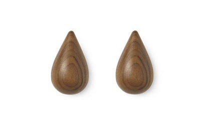 Háčiky Dropit, malé, set 2 ks – orech