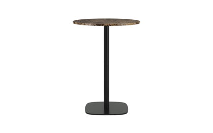 Stôl Form, výška 94,5 cm, veľký, okrúhly – mramor