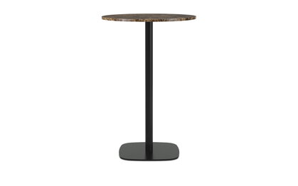 Stôl Form, výška 104,5 cm, veľký, okrúhly – mramor