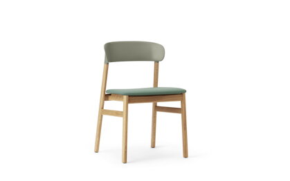 Stolička Herit Chair Synergy – pastelová zelená/dub