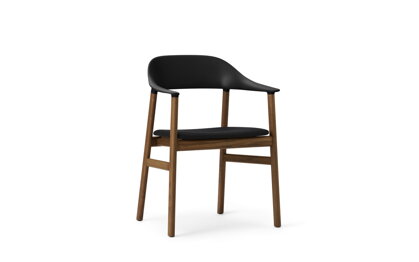 Stolička Herit Armchair Synergy – čierna/dymový dub