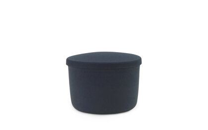 Úložný puf Hide Storage, malý – sivomodrý
