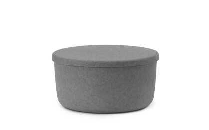 Úložný puf Hide Storage, veľký – sivý