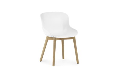 Stolička Hyg Chair – biela/dub