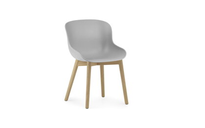 Stolička Hyg Chair – sivá/dub