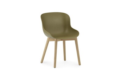 Stolička Hyg Chair – olivová/dub