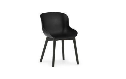 Stolička Hyg Chair – čierna/čierny dub