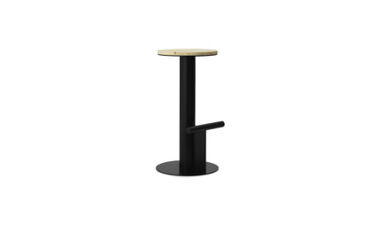 Barová stolička Pole Barstool, 75 cm – borovica/čierna