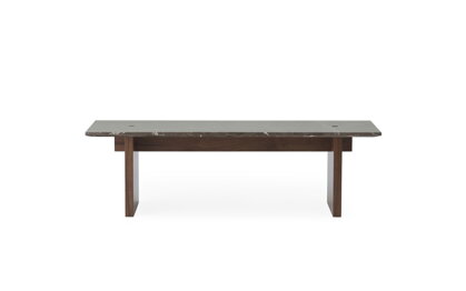 Konferenčný stolík Solid – hnedý/prírodný