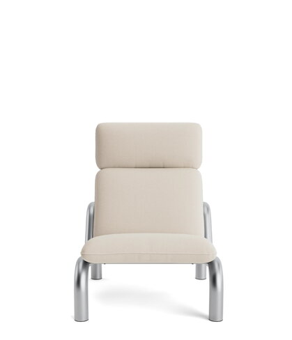 Kreslo Tube Lounge Chair – béžové