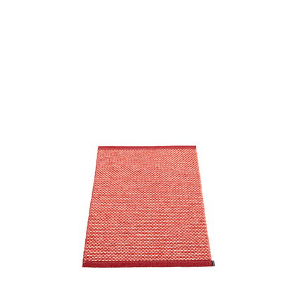 Koberec EFFI Dark Red/Coral Red/Vanilla – tmavočervený