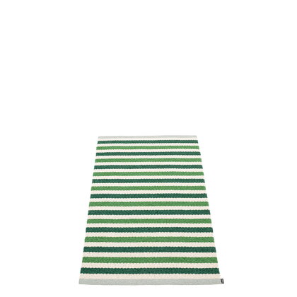 Koberec TEO Dark Green/Grass Green/Vanilla – tmavozelený
