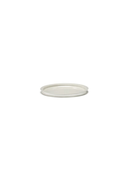 Tanier Dune Alabaster, plytký XS, set 2 ks – sivobiely