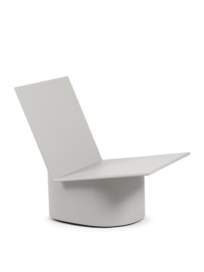 Kreslo Valerie Lounge Chair – sivé