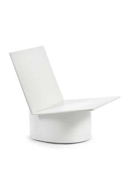 Kreslo Valerie Lounge Chair – biele