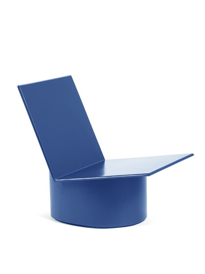 Kreslo Valerie Lounge Chair – modré