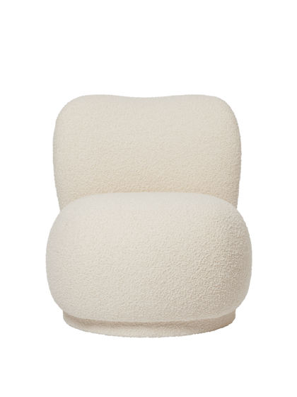 Kreslo Rico Piccolo Nordic Bouclé – off-white