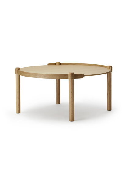 Stolík Woody Table, okrúhly – dub