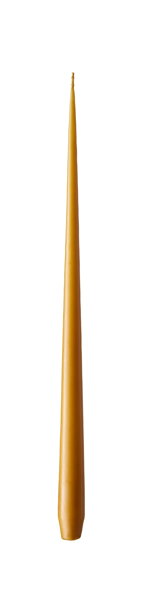 Kónická sviečka Taper Warm Amber, 32 cm, set 4 ks – jantárová
