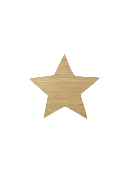 Nástenná lampa Star – naolejovaný dub