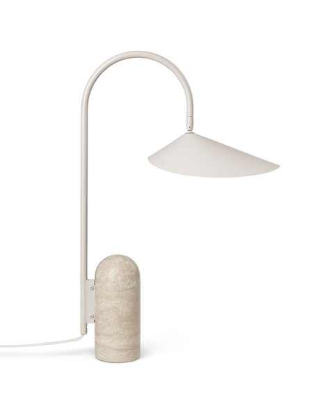 Stolová lampa Arum – kašmírová