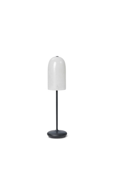 Stolová lampa Gry – čierna/biela