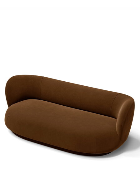 Pohovka Rico Lounger Rich Velvet – hnedá