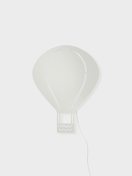 Lampa Balloon – sivá