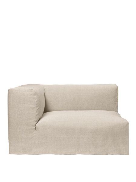 Modul Catena Loose Drape Armrest L400, ľavý – prírodný
