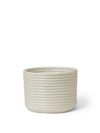 Kvetináč Corduroy Pot Off–white