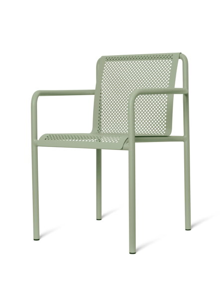 Stolička Dapple s podrúčkami Tea Green – zelená