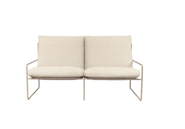 Pohovka Desert Pure Bouclé, 2-miestna – off-white/kašmírová