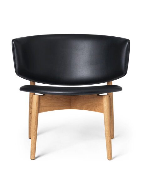 Stolička Herman Lounge Chair Vegea – prírodný dub/čierna