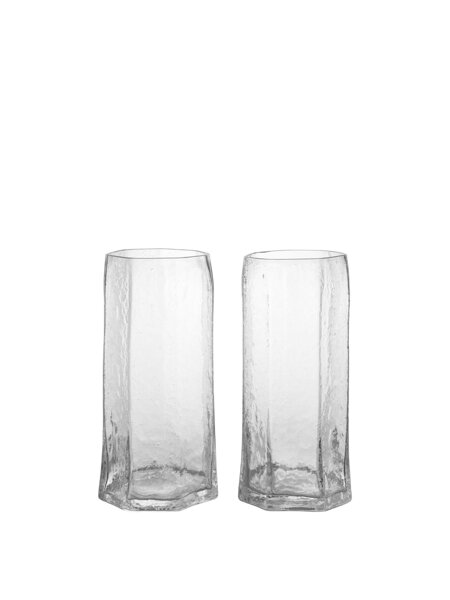 Poháre Kiru, vysoké, set 2 ks – číre