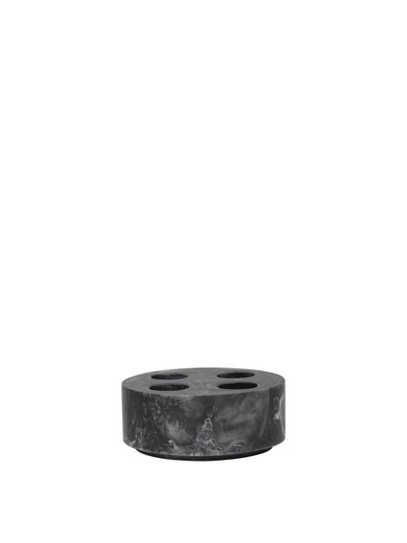 Stojan na kefky Mist Multi Charcoal – čierny