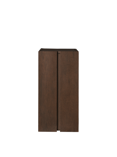 Parcel talapzat, 60 cm – sötét pácolt tölgy