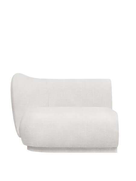 Modul Rico Bouclé Armrest, ľavý – off-white