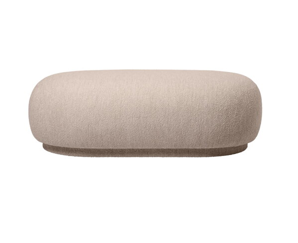 Ottoman Rico Soft Bouclé – prírodný