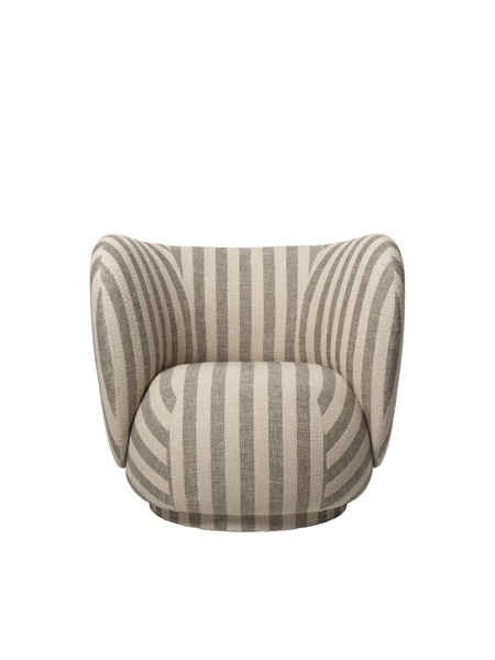 Rico Louisiana fotel – homokszínű/törtfehér