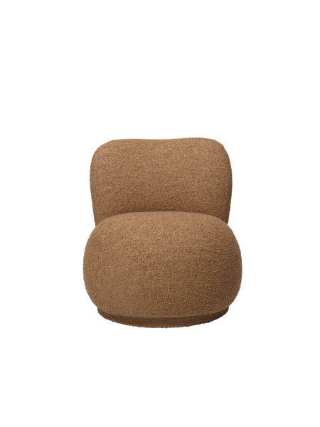 Rico Piccolo Raw Bouclé fotel, forgó – barna