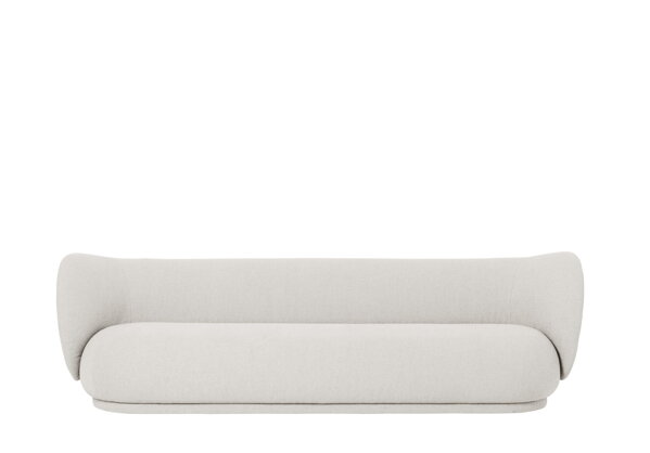Pohovka Rico Bouclé, 4-miestna – off-white