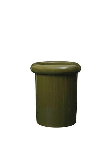 Kvetináč Rollo Moss Green, malý – zelený