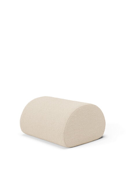 Puf Rouli Pure Bouclé – off-white