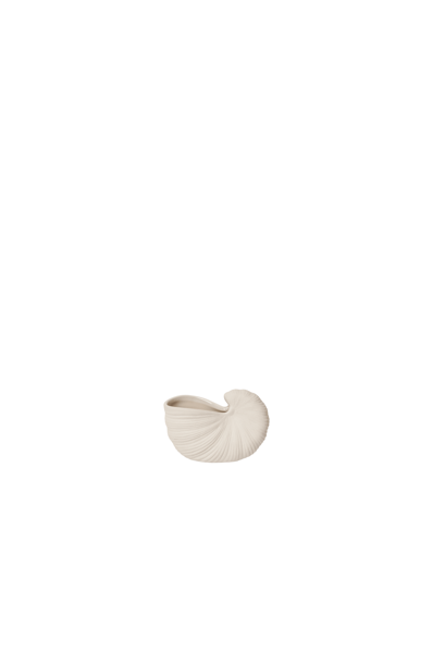 Kvetináč Shell Pot, malý – Off-white