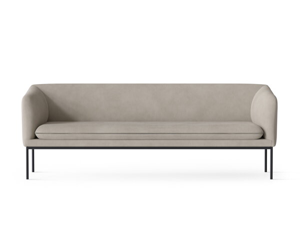Pohovka Turn Cotton Linen, 3-miestna – prírodná