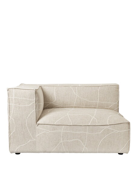 Modul Catena Can Lis Armrest L400, ľavý – pieskový/off-white