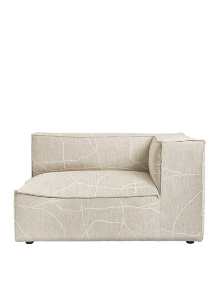 Modul Catena Can Lis Armrest L401, pravý – pieskový/off-white